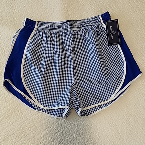 Lauren James Pants - NWT Lauren James gingham athletic Shortie